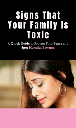 Signs that your family is toxic free Ebook cover for Her True Wellness